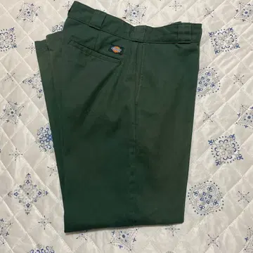 스테디셀러 Dickies 874 디키즈 w34 워크 팬츠 다크 그린