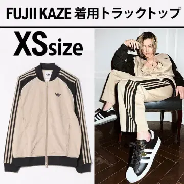 adidas 후지이 카제 착용 트랙탑 미사용 새상품 XS 카키