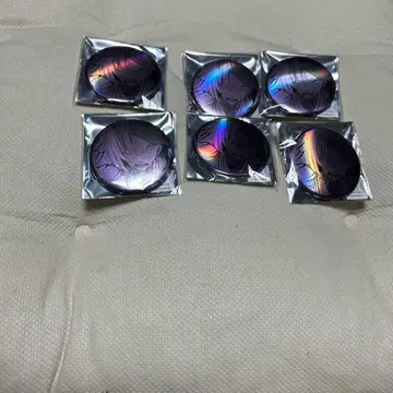 문호 스트레이독스 문스토 대박람회 홀로그램 캔뱃지 시그마 원작 6점