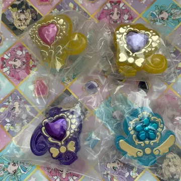 명탐정 프리큐어 마코토 주얼 가챠 4개 세트