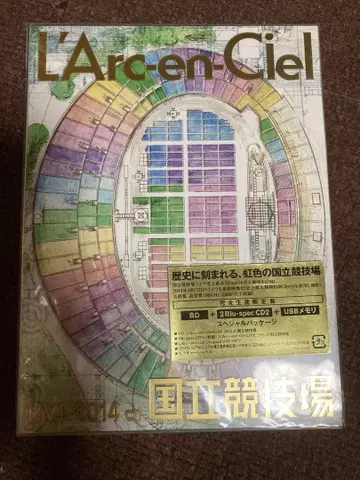 L'Arc~en~Ciel 국립경기장 2014 BD 최초 한정판 라르크
