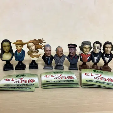 [ 9종 세트 ] 셀럽의 초상 묶음 판매 미니어처 피규어 입상