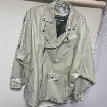 jouetie 라이더 자켓 라이트 베이지