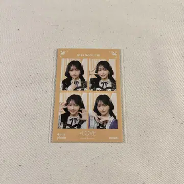 노구치 이오리 4컷 포토 카드