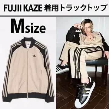 adidas 후지이 카제 착용 트랙탑 미사용 새상품 M 카키
