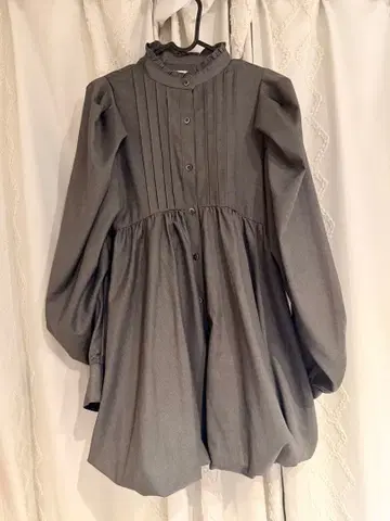 jouetie 그레이 벌룬 원피스