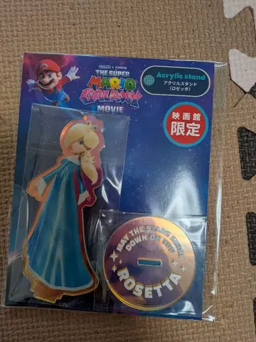 영화 더 슈퍼 마리오 갤럭시 로제타 아크릴 스탠드