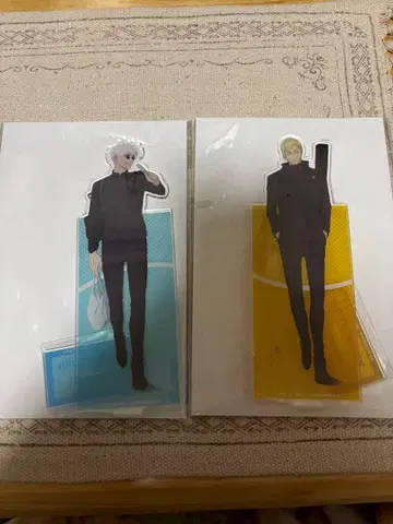 주술회전 회옥옥절 고죠 사토루 나나미 켄토 아크릴 스탠드 2점 세트