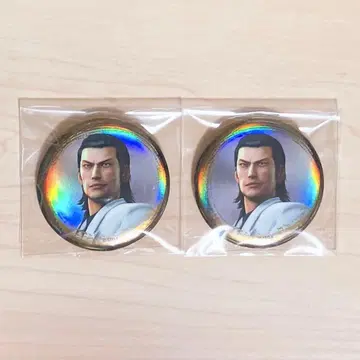 용과 같이 니시야마 아키라 캔뱃지 메탈 캔뱃지