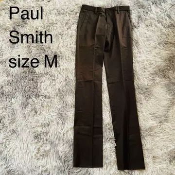 [ 새상품 미보정 ] Paul Smith 일본제 브라운 캐주얼 팬츠 M