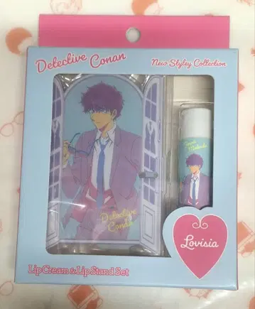 명탐정 코난 Lovisia 립 크림&스탠드 세트 마츠다 진페이