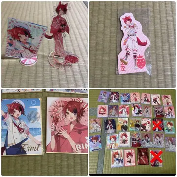 스토푸리 리이누 카드 아크릴 스탠드 미니 색지