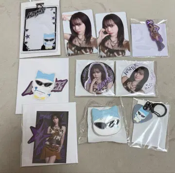 aespa 랜트 윈터 랜덤 트레이딩 카드 랜덤 토이