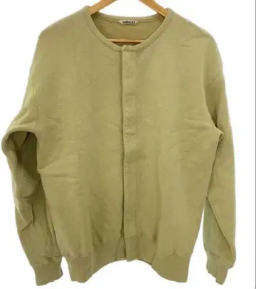 AURALEE HEAVY BD SWEAT CARDIGAN/사이즈 4