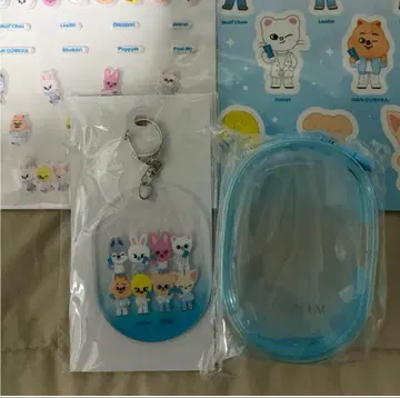 스키즈 비오레 팝업 키링 스티커 세트