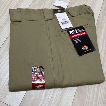 새상품 Dickies 874 오리지널 워크 팬츠 32X32