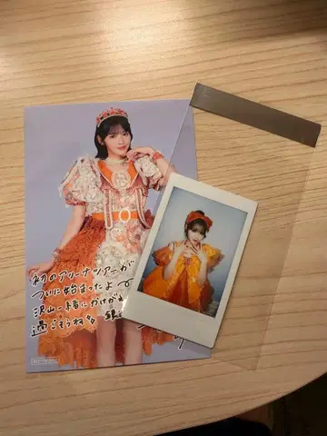 FRUITS ZIPPER 진세이 스즈카 폴라로이드 엽서 세트