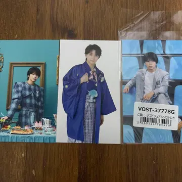 M!LK 시오자키 타이치 트레이딩 카드 3장 세트