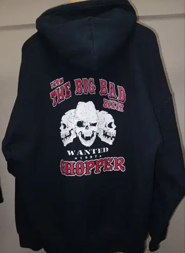 cools /쿨스/Chopper 스컬 디자인 후드티