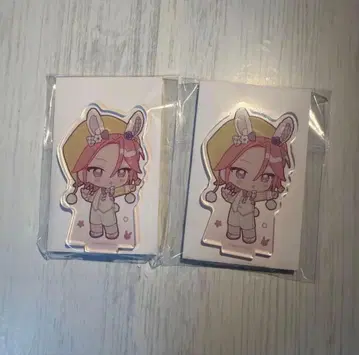 앙스타 애니카페 아크릴 스탠드 오우카와 코하쿠 2점