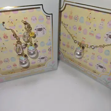 포켓몬 Happy Easter Basket 목걸이 귀찌 세트