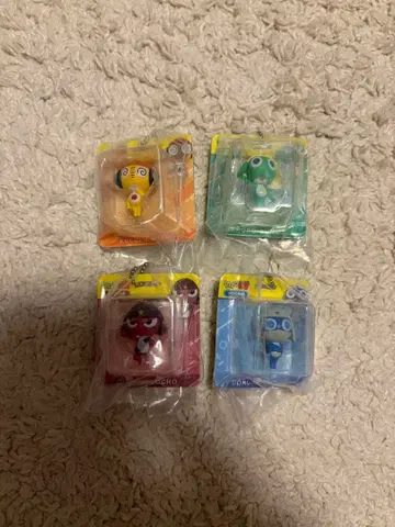 개구리 중사 케로로 가챠가챠 4개 세트 (낱개 판매 가능)