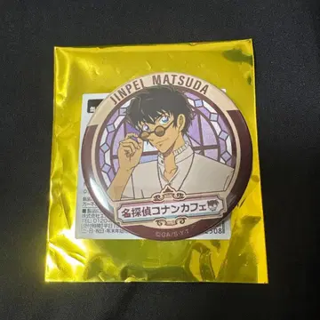 명탐정 코난 코난 카페 캔뱃지 신규 일러스트 마츠다 진페이