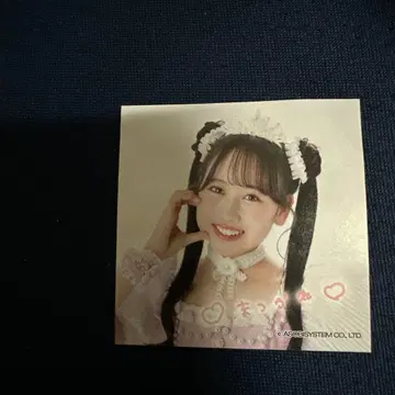 fruits zipper 마츠모토 카렌 입장 특전 SSA 씰