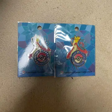 포켓몬 센터 카나자와 로고 핀즈 밀로로스 피카츄 두 개