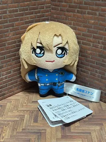 택 포함 명탐정 코난 하기와라 치하야 마스코트 봉제 인형 1