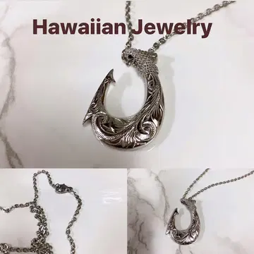하와이안 주얼리 피쉬 후크 목걸이 고급 남성 여성 남성용
