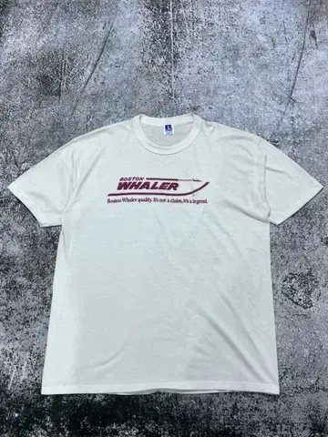 [ RUSSELL ] 80's 빈티지 프린트 T셔츠