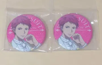 쿠로코의 농구 화이트 수트 홀로그램 캔뱃지 아카시