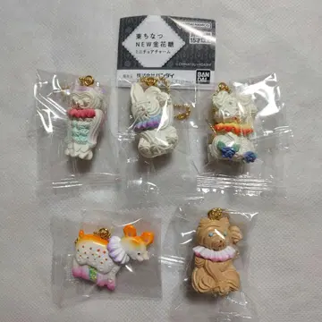 히가시 치나츠 new 금꽃사탕 미니어처 참 전 5종 세트