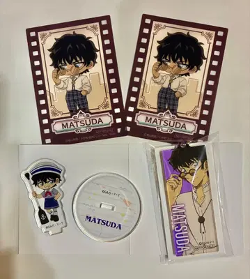 명탐정 코난 코난 카페 2026 마츠다 진페이 4개 세트