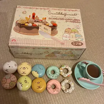 스미코구라시 도넛 온 도넛 케이크 완구 2세트 소꿉놀이