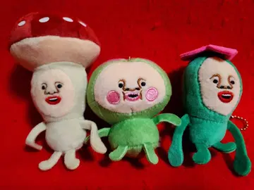 코비토즈칸 리틀 하나가시라 등 봉제 인형 마스코트 3종