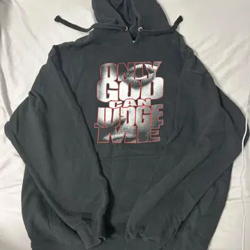 ONLY GOD CAN JUDGE ME 후드티