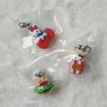 Hello Kitty 아메리칸 디자인 메지루시 액세서리 3점 세트