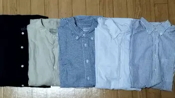 무인양품 유니클로 애로우즈 셔츠 5장 세트 모음