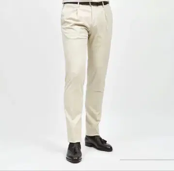 INCOTEX (인코텍스) SLIM FIT 원플리츠 치노 팬츠 50