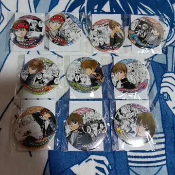 은혼 오키타 소고 HEROES 캔뱃지 10점 컴플리트 세트