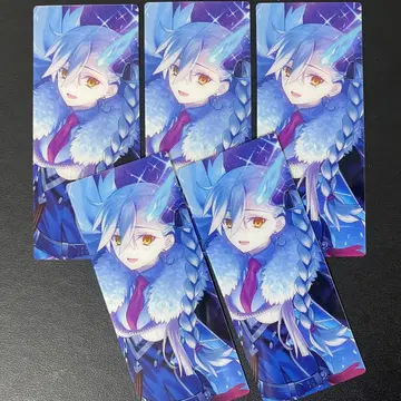 Fate FGO 최종 재림전 편성 화면풍 카드 올가마리 5장 세트