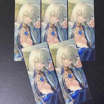 Fate FGO 최종 재림전 편성 화면풍 카드 네모 노아 5장 세트
