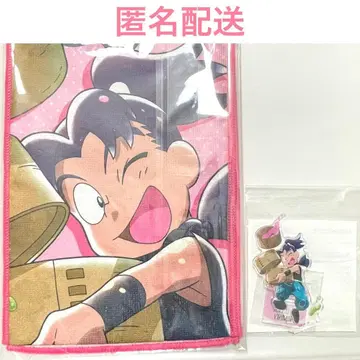 닌타마 셋츠노 키리마루 넨하구미 럭키 쿠지 아크릴 스탠드 머플러 타월