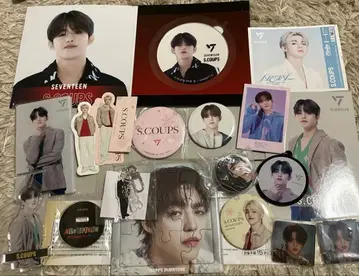 SEVENTEEN S.COUPS 에스크룹스 굿즈 묶음 판매