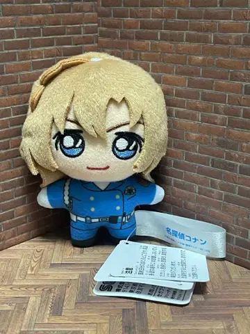 택 포함 명탐정 코난 하기와라 치즈루 마스코트 봉제 인형 2