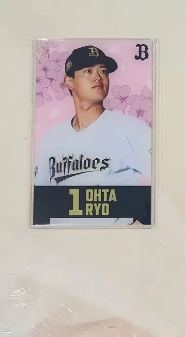 오릭스 오타 료 1 C상 Bs 개막 시리즈 2026 아크릴 카드