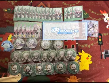 무라쿠모 카게츠 캔뱃지 폴라로이드풍 카드 세트