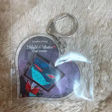 해즈빈 호텔 복스 하트형 아크릴 키링